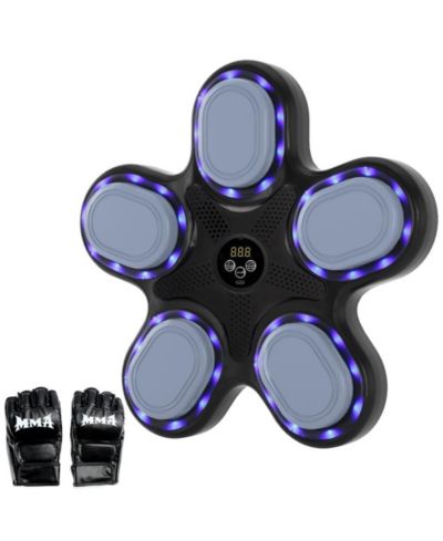 Artudatech Music Boxing Machine for All Ages with 9 Modes & Speed Adjustment, Bluetooth Connectivity, Free Gloves Included