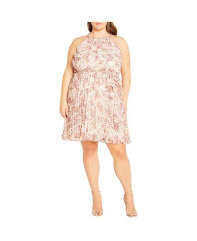 Платье Plus Size Kimmi от CITY CHIC