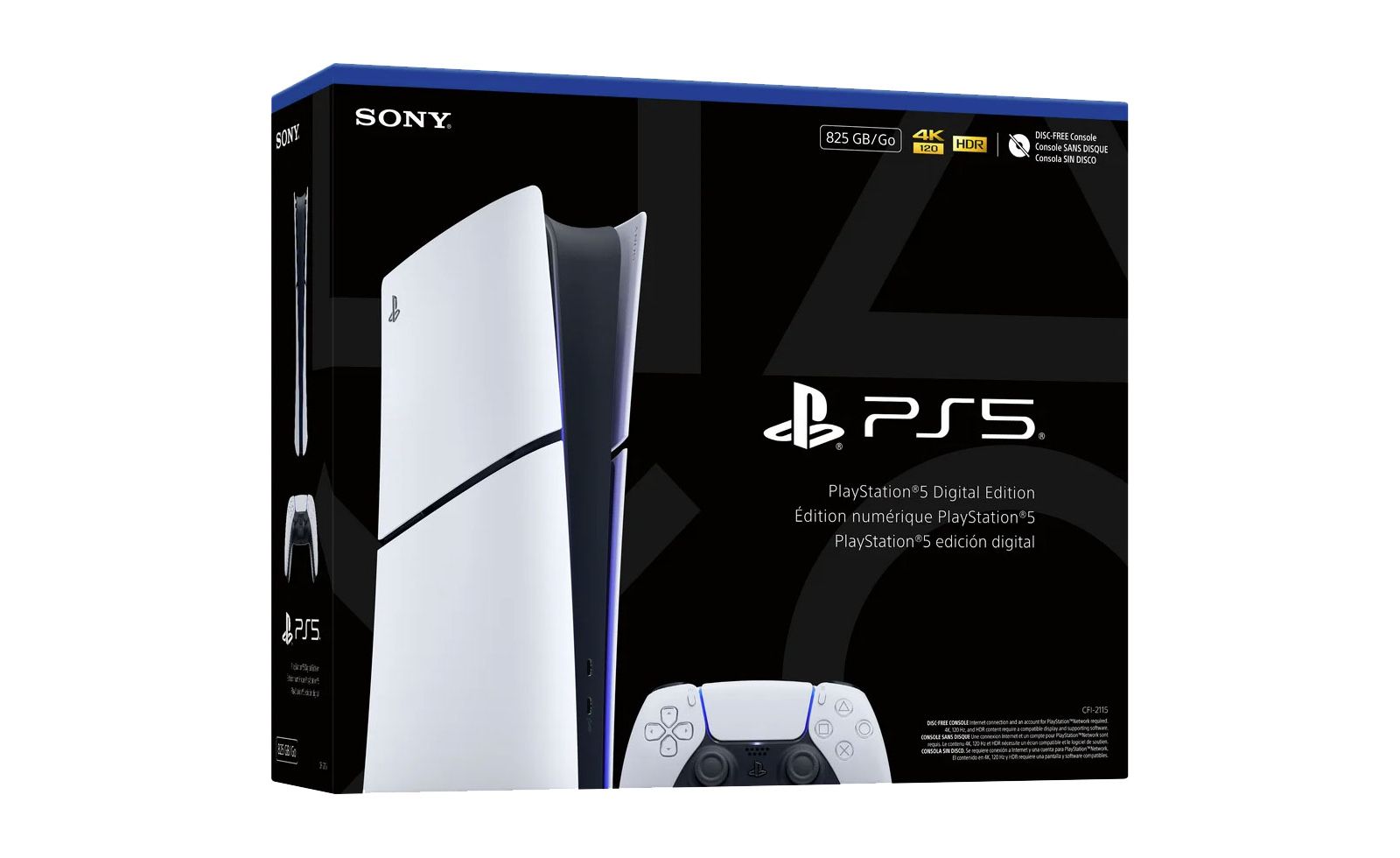 Sony PlayStation 5 Slim Digital PS5 Video Game Console