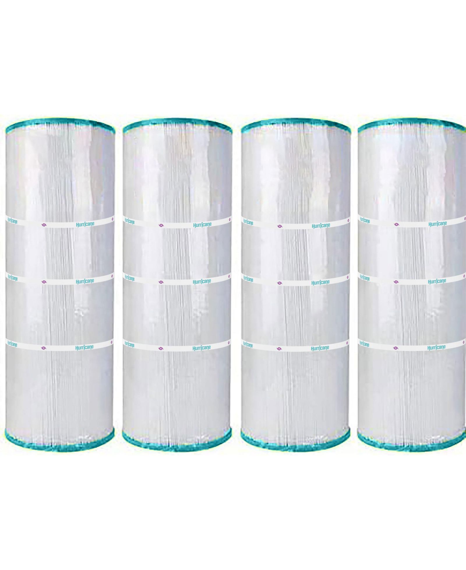 Hurricane Advanced Pool Filter Cartridge for C-7477, PA75SV and FC-1260, 4 Pack