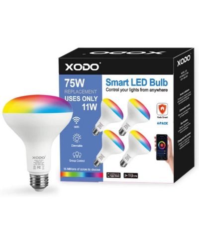 Contixo LB1 умная Wi-Fi светодиодная лампа для затопления (4 шт.)