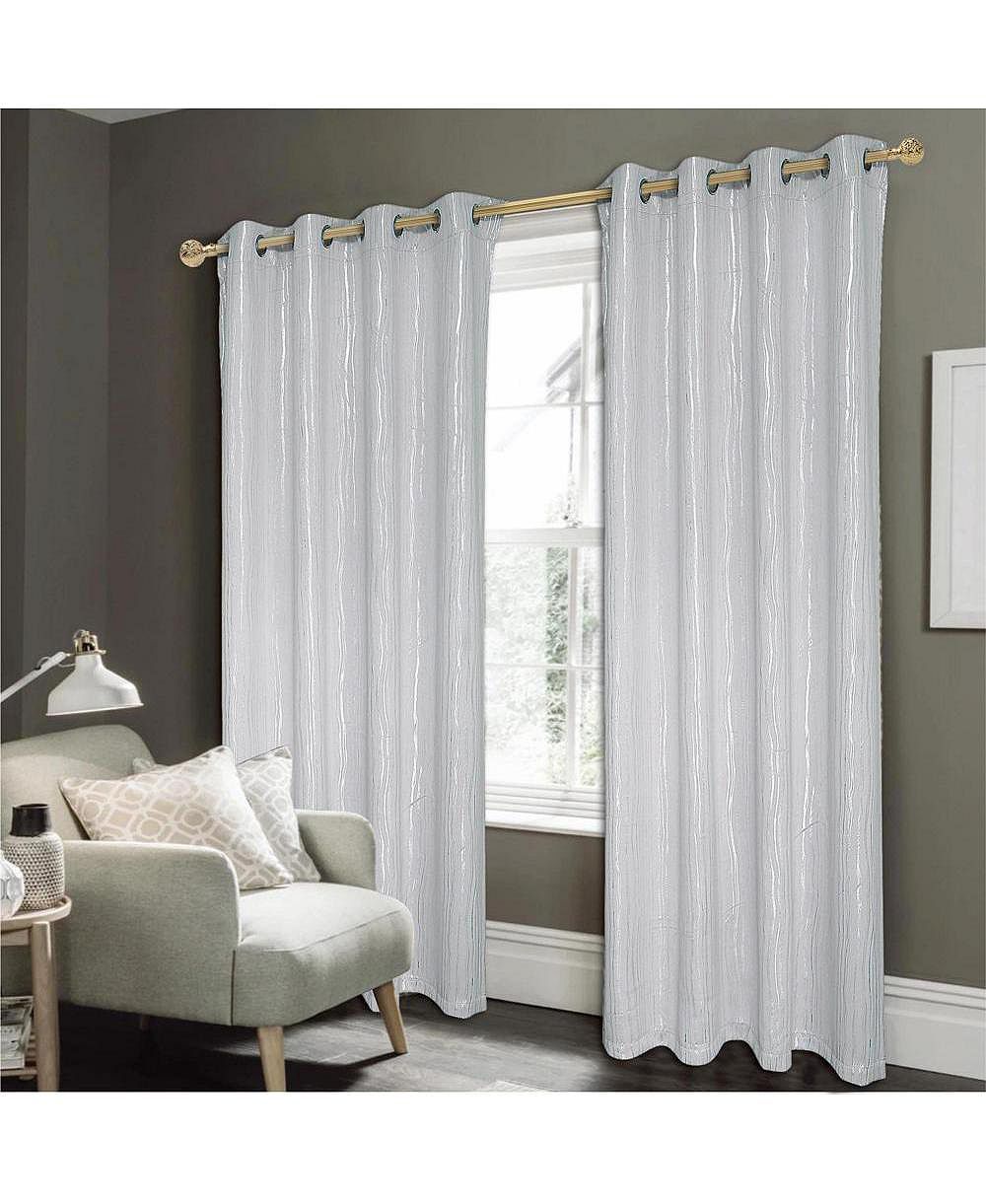 RT Designers Collection Панель Iceland Metallic Grommet Panel Silver для окон