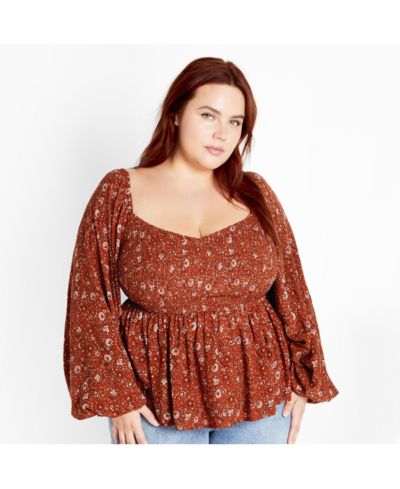 CITY CHIC Plus Size Dahlia Top