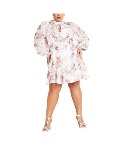 Женское платье CITY CHIC Plus Size Maddison Print