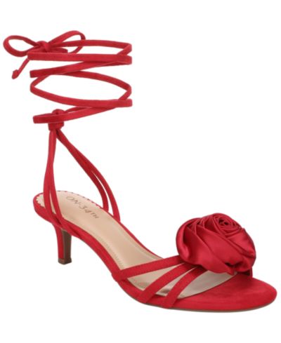 On 34th Women's Cahlliee Rose Lace-Up Dress Sandals, Macy's Exclusive