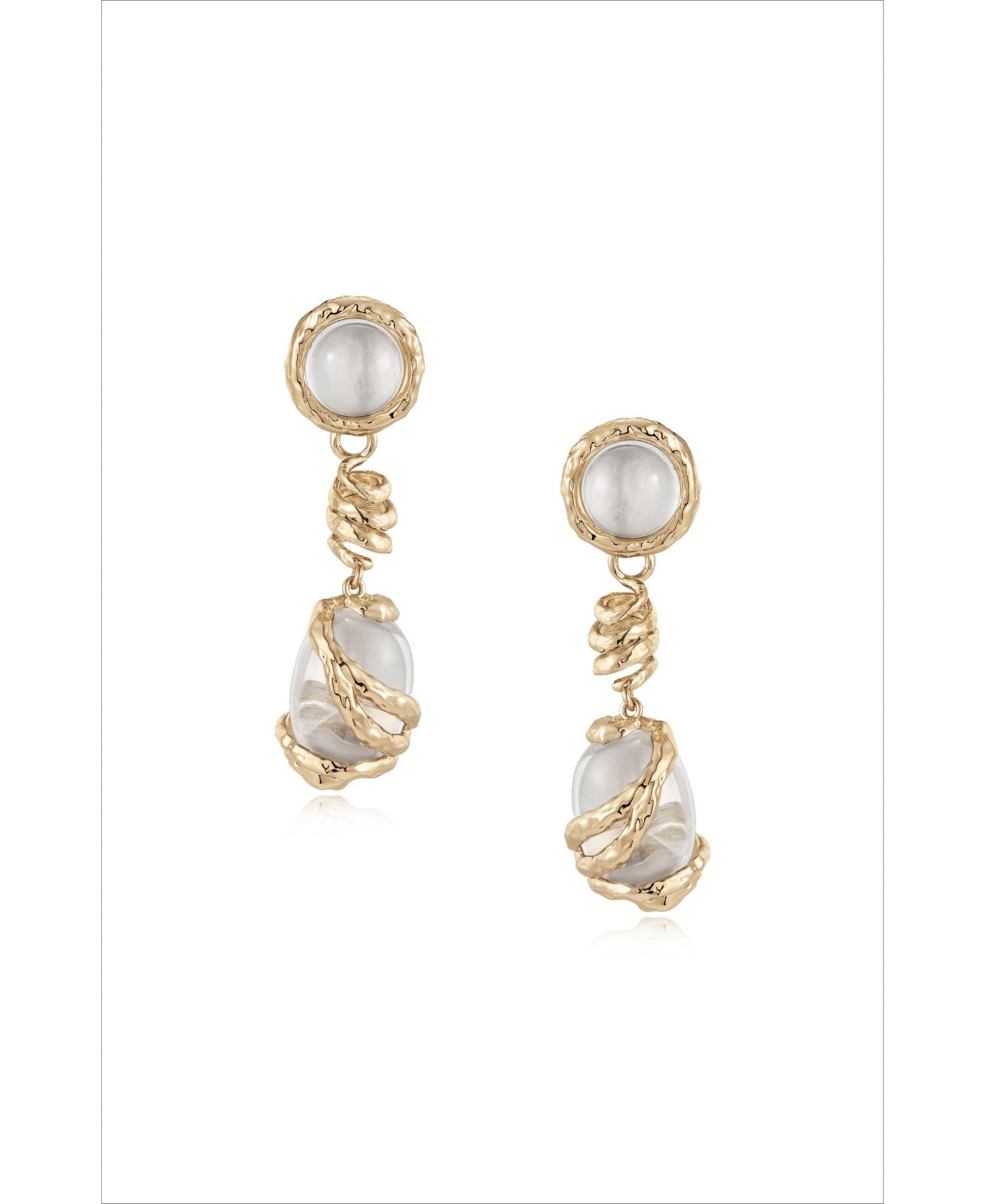 RETRO CHIC Aeolian Whispers Dangle Earrings