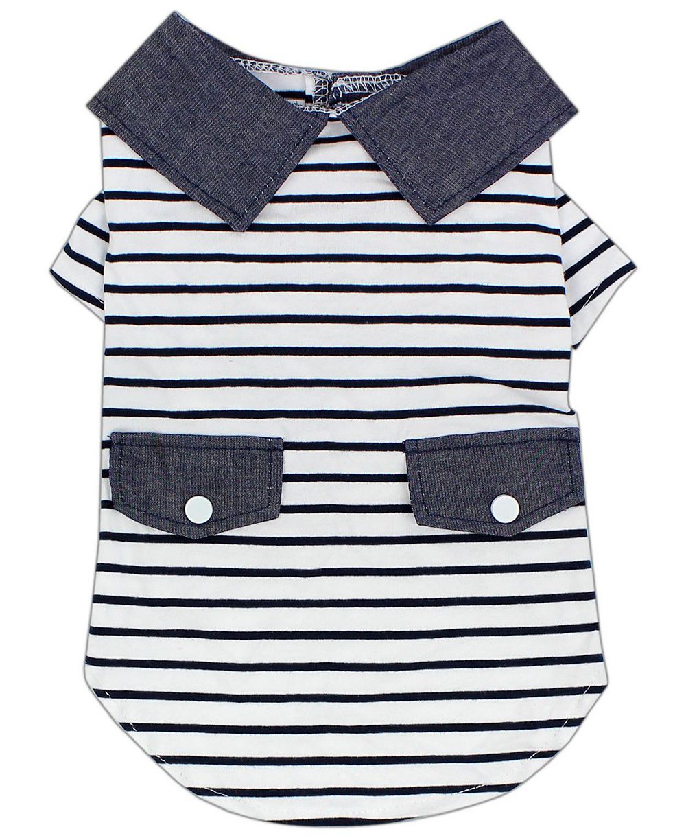 Parisian Pet Preppy Boy Polo