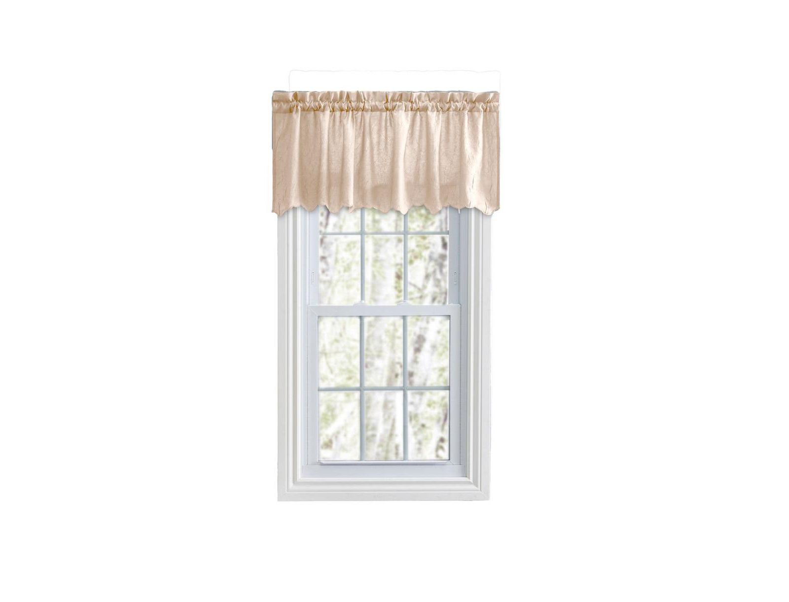 Занавеска Ellis Curtain Portland из тафты с прорезями для карниза