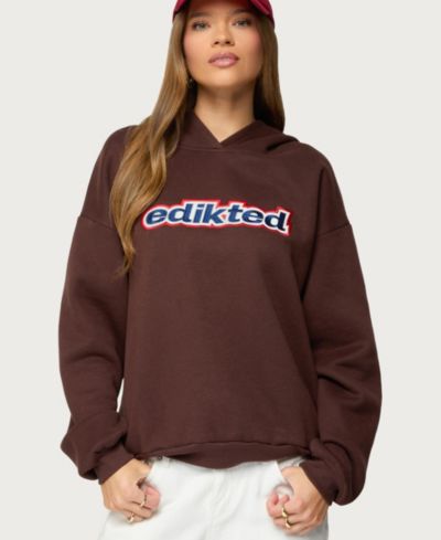 Женское объемное худи Edikted Sweet Treat