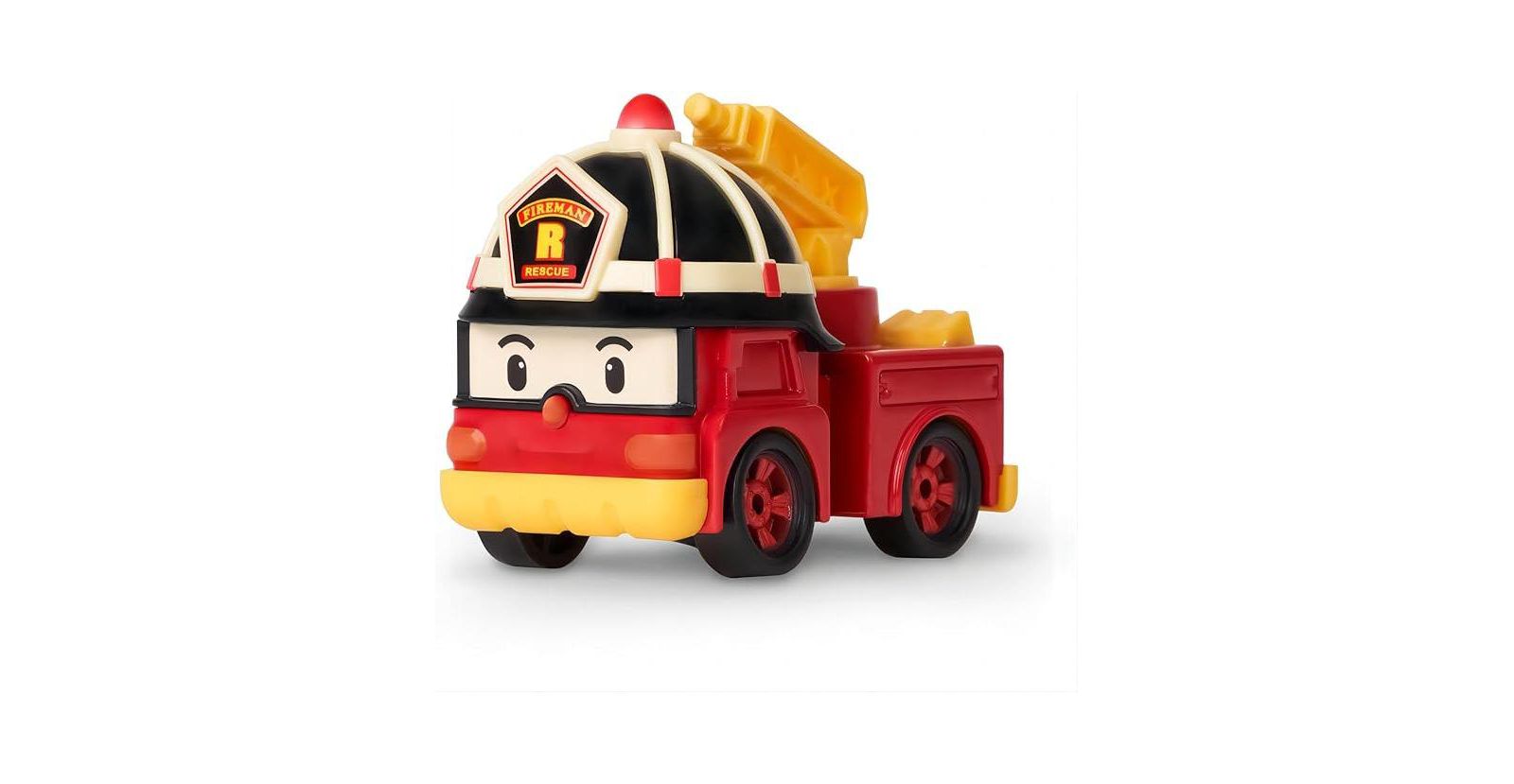 Металлическая аварийная пожарная машина Robocar Poli Roy - подарок для детей