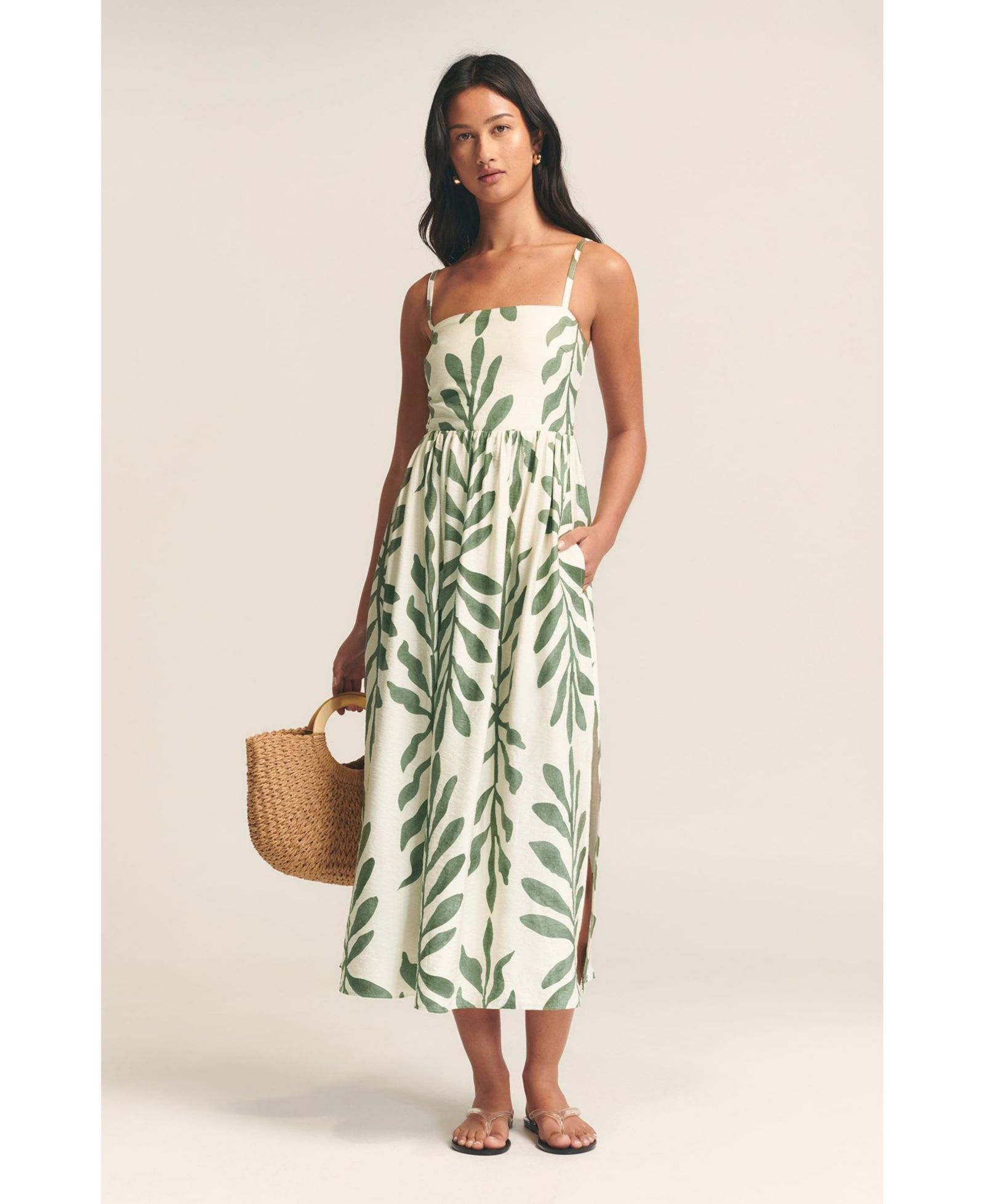 ST MRLO Women's Lanah Midi Dress