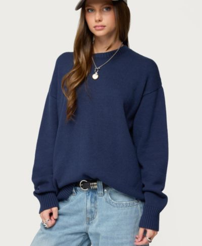 Edikted Женский объемный джемпер Priscila Oversized Crewneck