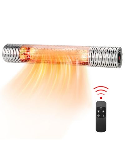 Инфракрасный обогреватель Costway 1500W настенный для дома и улицы