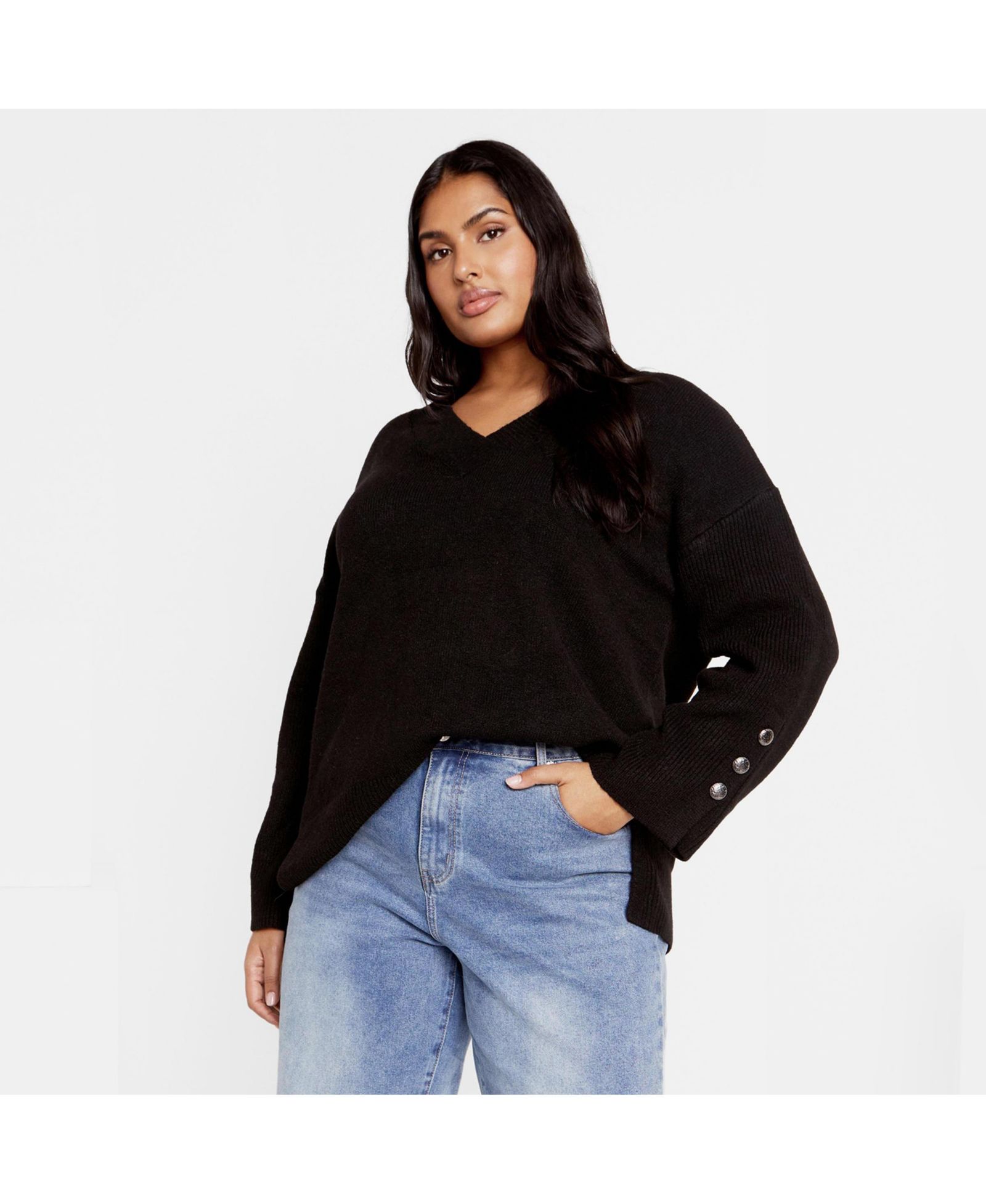 Свитер CITY CHIC Plus Size Jamie