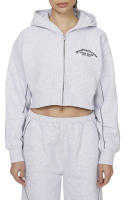 Худи Good For Nothing Women's Coverlock Vintage Crop Zip для женщин
