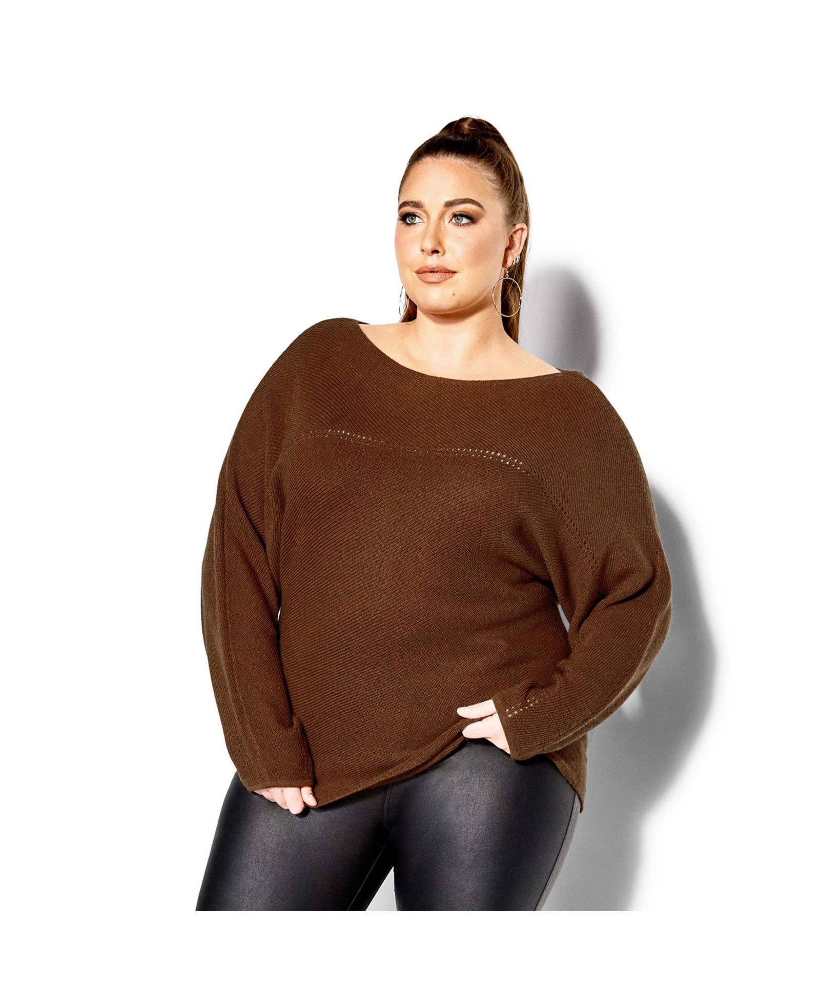 CITY CHIC Plus Size Romance Sweater
