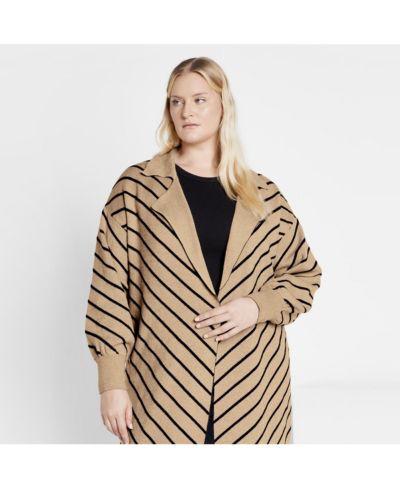 CITY CHIC кардиган Plus Size Stripe Ivy