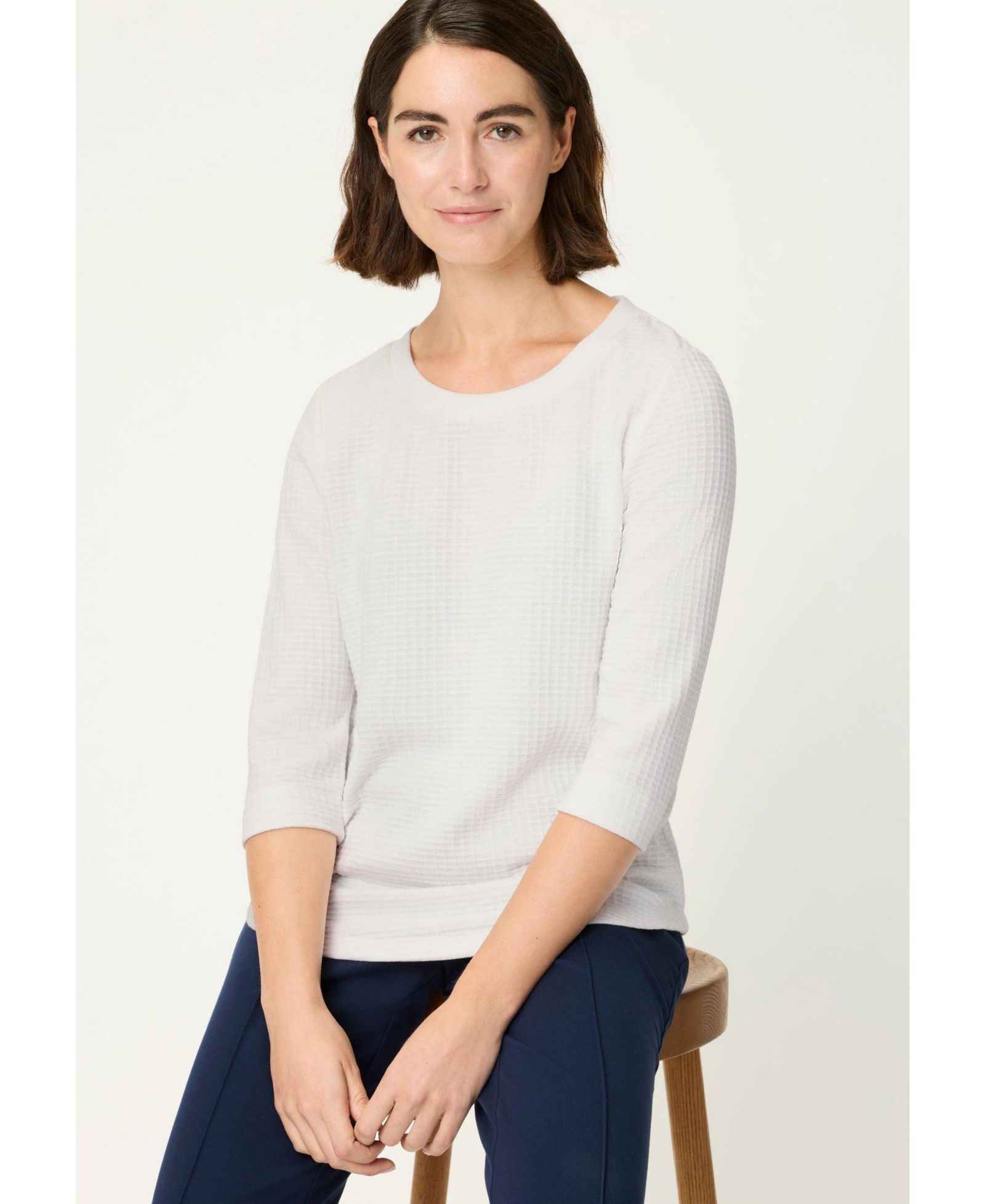 Женская футболка Olsen Waffle Knit