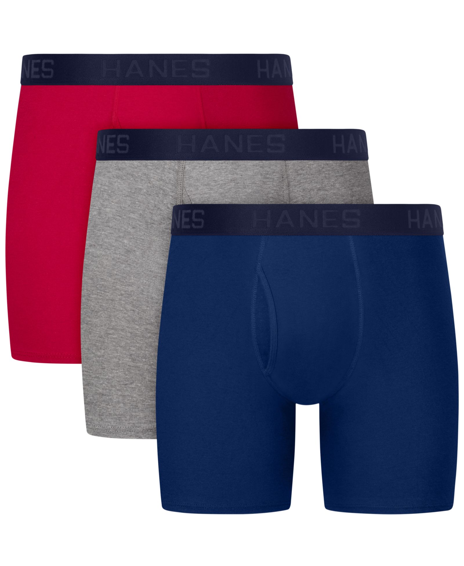 Мужские боксеры-брифы Hanes Ultimate Comfort Blend, 3 шт