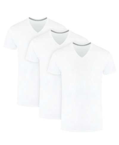 Hanes Мужская майка с V-образным вырезом, 3 шт.