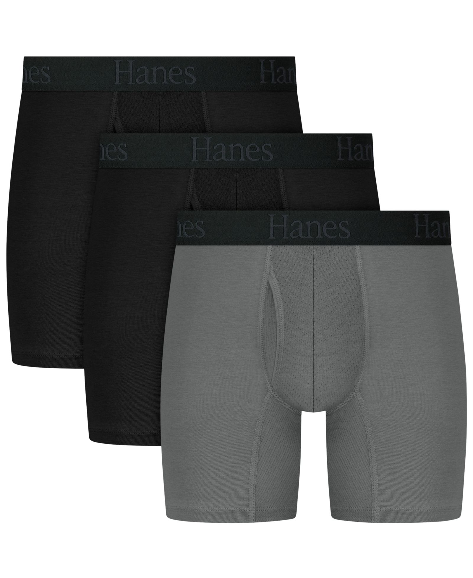 Мужские боксеры Hanes Ultimate Comfort Flex Fit, 3-Pack