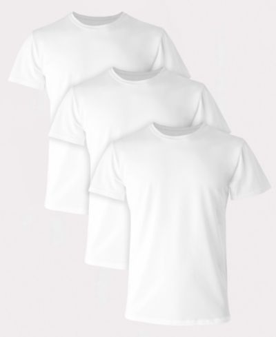 Hanes Мужская футболка Ultimate Crewneck Comfort Fit, 3 штуки