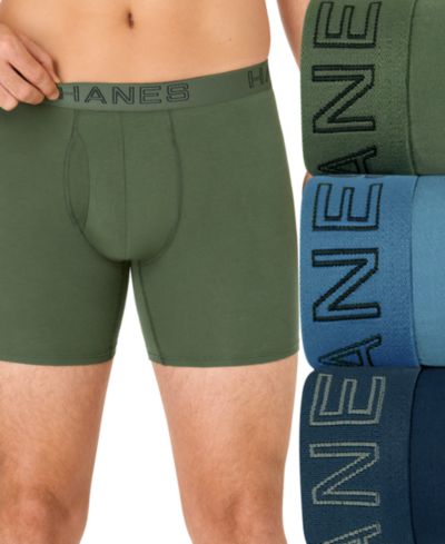 Мужские боксеры-слипы Hanes Ultimate Stretch, 3 шт.