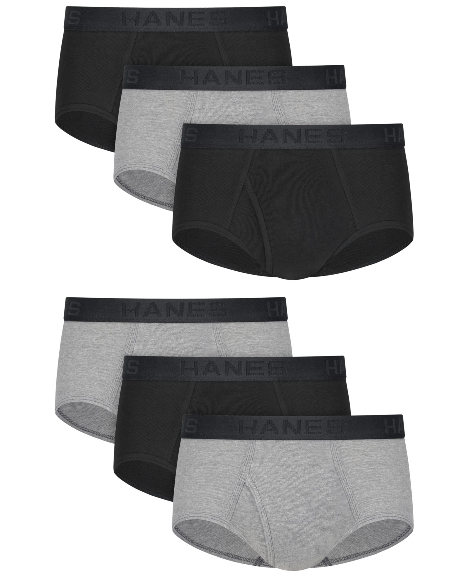 Hanes Men's Ultimate Dyed Briefs, 6-Pack