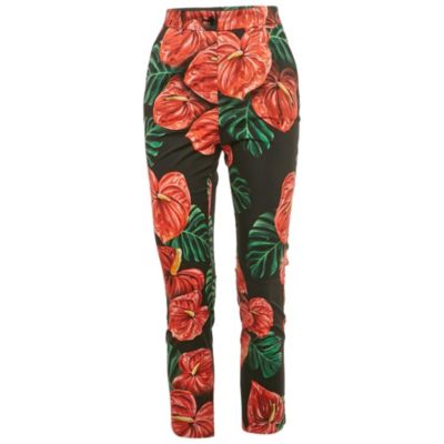 Женские брюки Dolce & Gabbana Anthurium Print Cotton