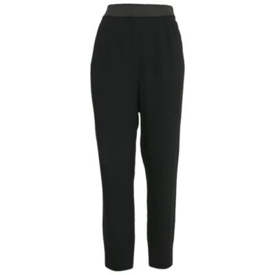 Женские узкие брюки Dolce & Gabbana из стрейч-креп, б/у