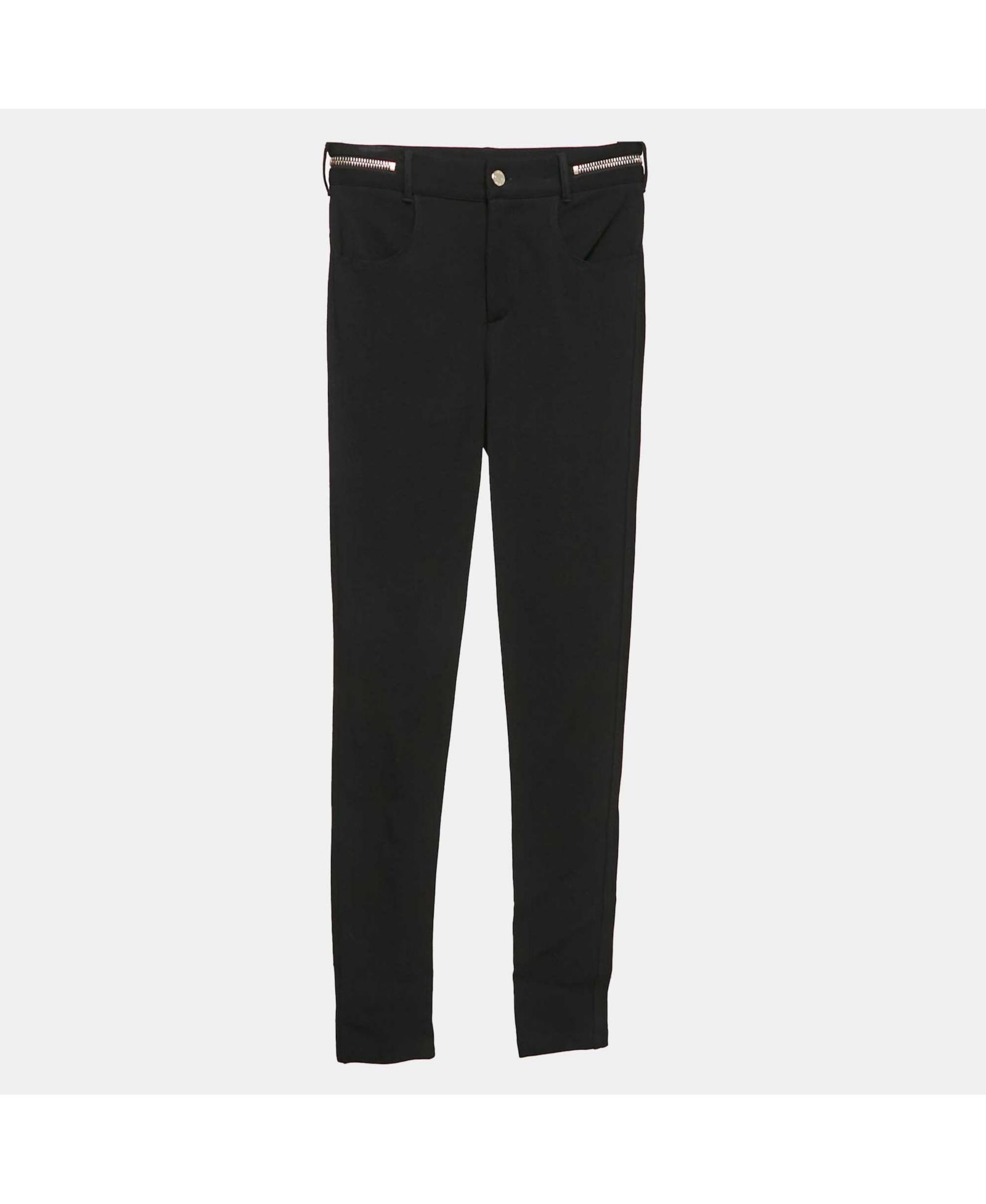 Женские леггинсы Pre-Owned Givenchy Stretch Knit Zip Detail