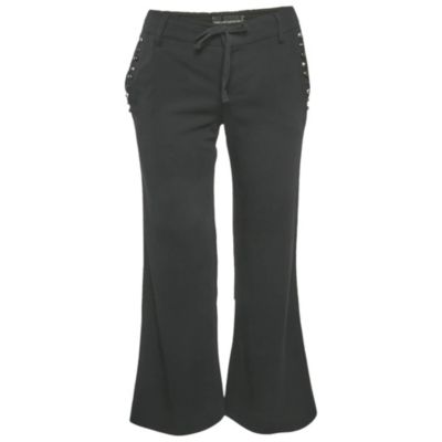 Женские брюки Zadig & Voltaire Deluxe Black Cotton Studded Pako (б/у)
