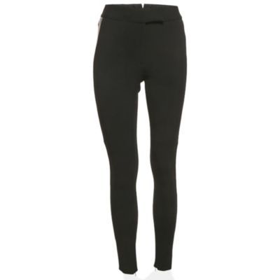 Pre-Owned Tom Ford Женские брюки из крепа с кожаной отделкой