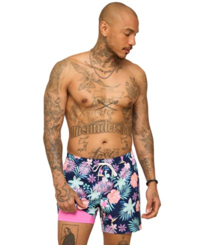 Chubbies Men's The Tropic Like Its Hots Classic 5.5" Swim Trunks