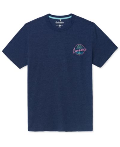 Chubbies Мужская футболка с графическим принтом The Night Never Sleeps Regular-Fit