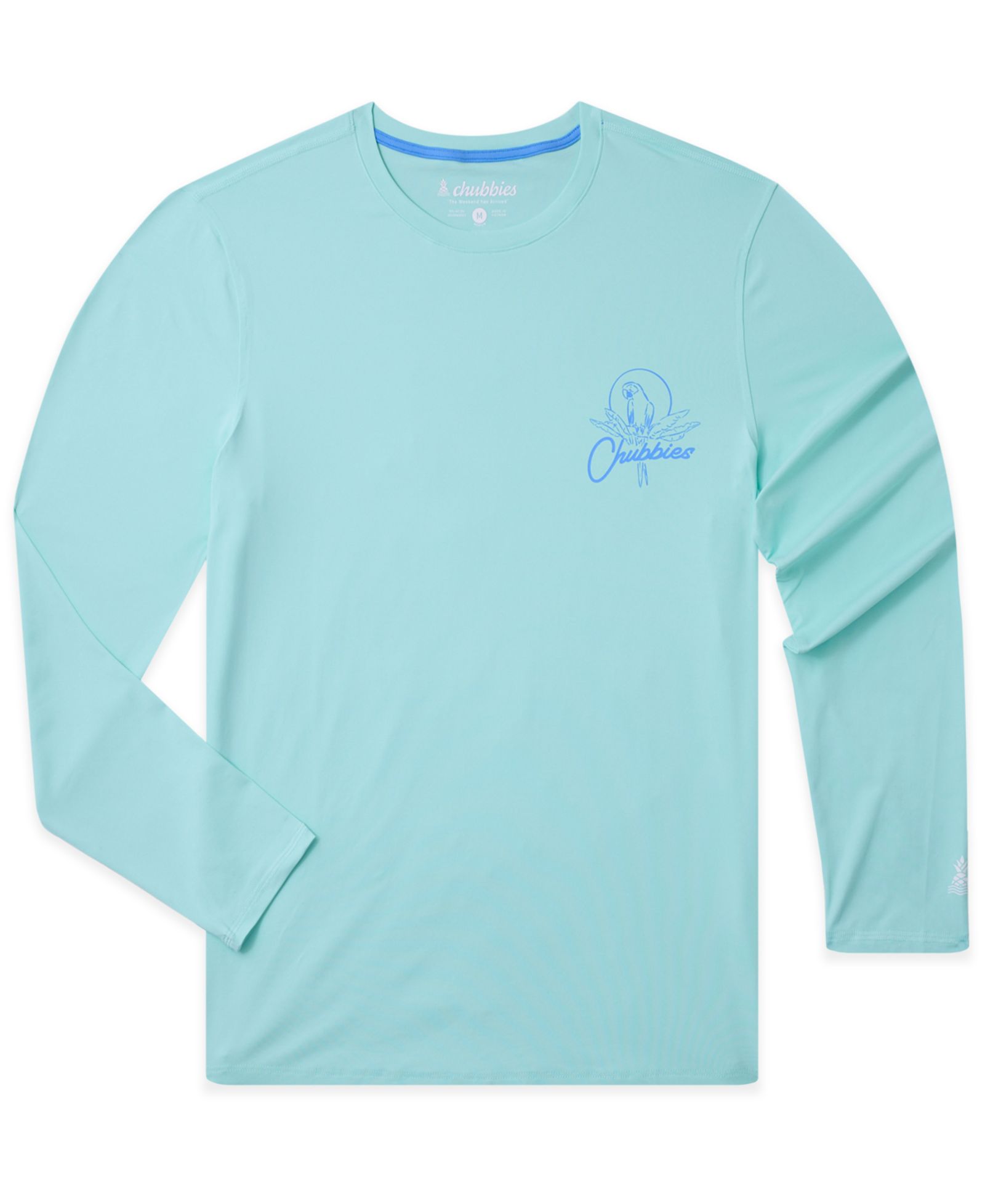 Chubbies Men's The Weekends Only Sun Crewneck Swim T-Shirt