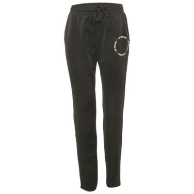 Pre-Owned Love Moschino Женские спортивные брюки с логотипом, черные