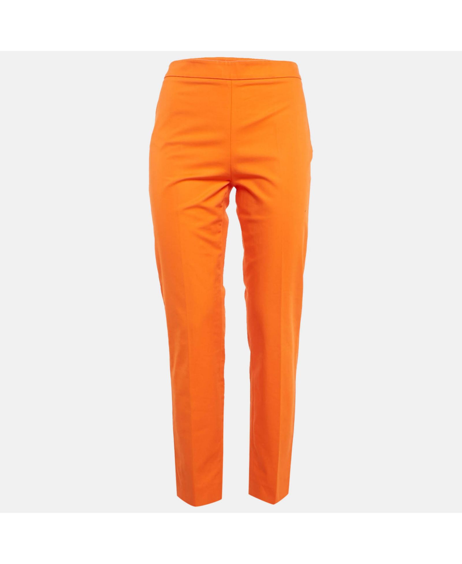 Женские хлопковые брюки Moschino Couture Orange Regular Fit, б/у