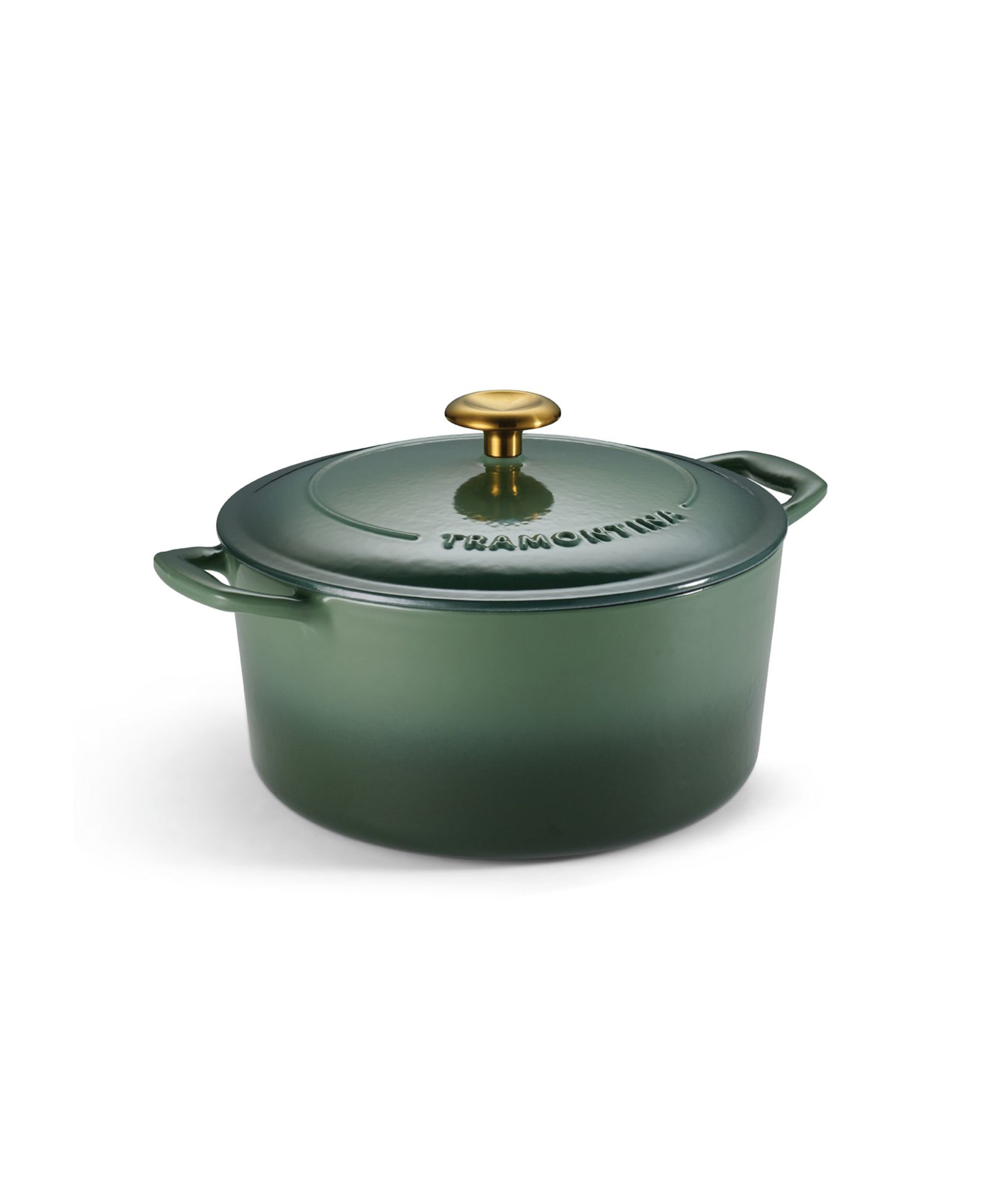 Tramontina Bestow Enameled Cast Iron 5.5-Quart Round Dutch Oven Pot with Lid