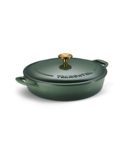 Tramontina Cast Iron 4-Quart Braiser with Lid