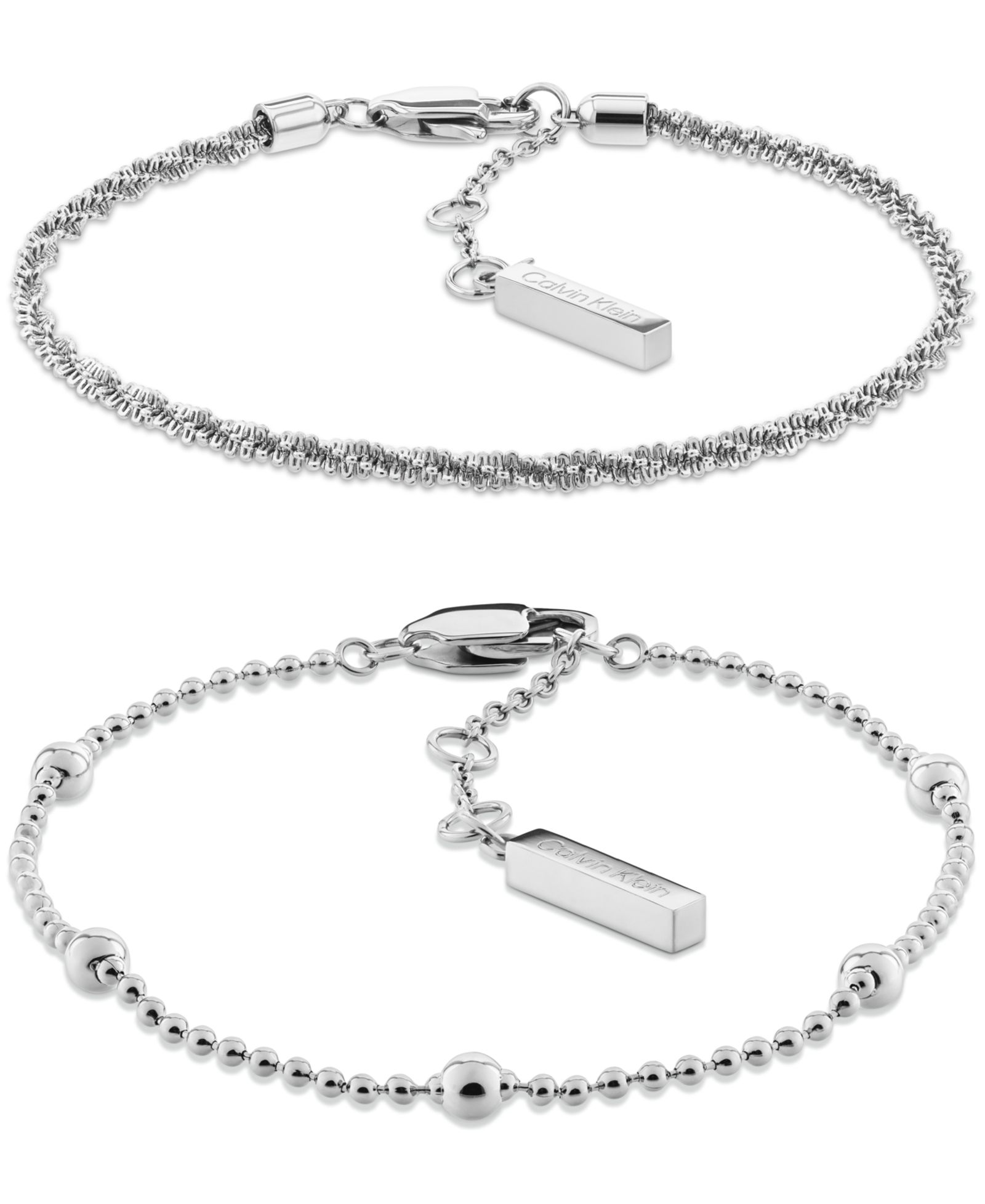 Calvin Klein Layered Chain Ball Bracelet Gift Set