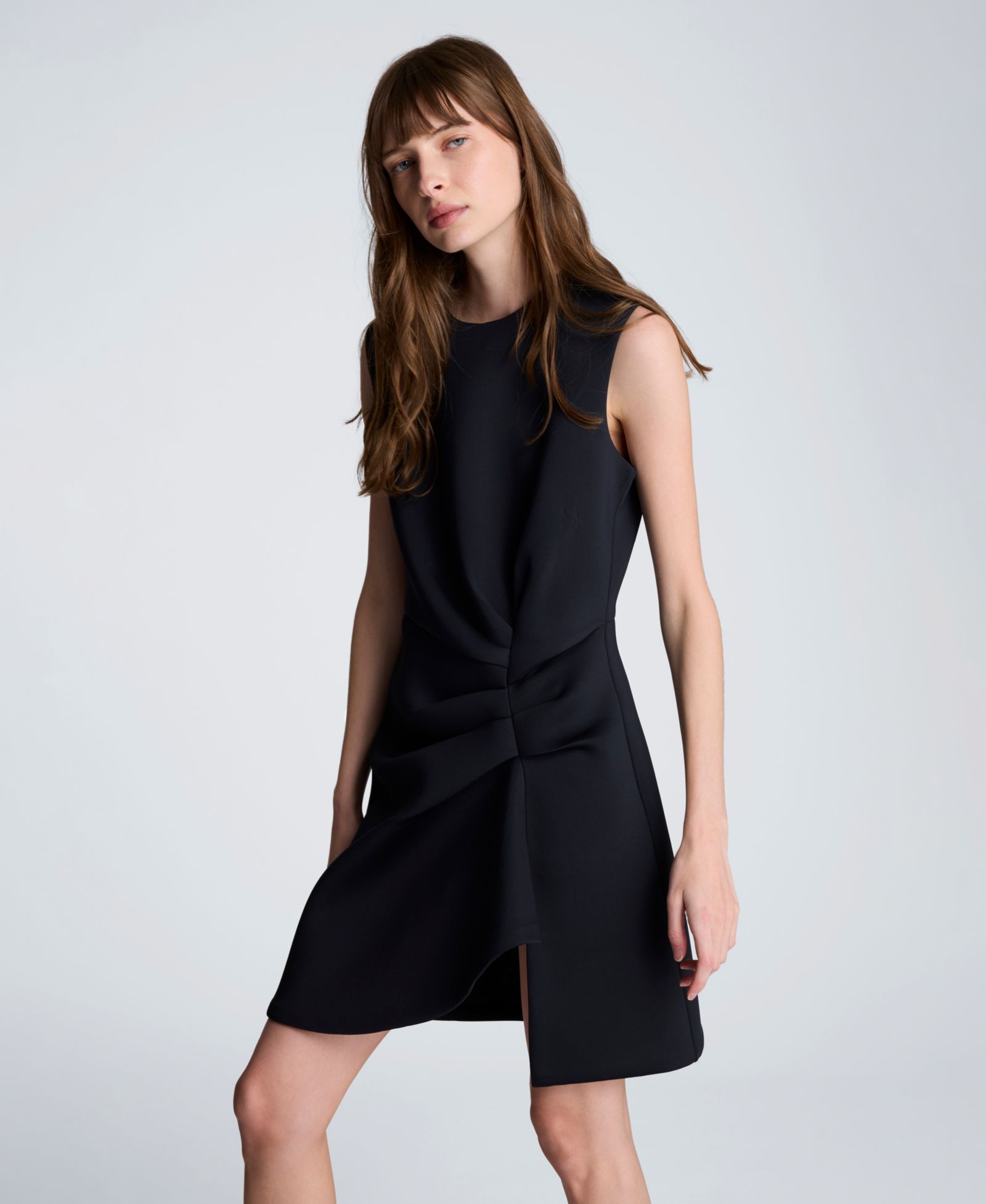Женское короткое платье Kenneth Cole Drape Pleated Short
