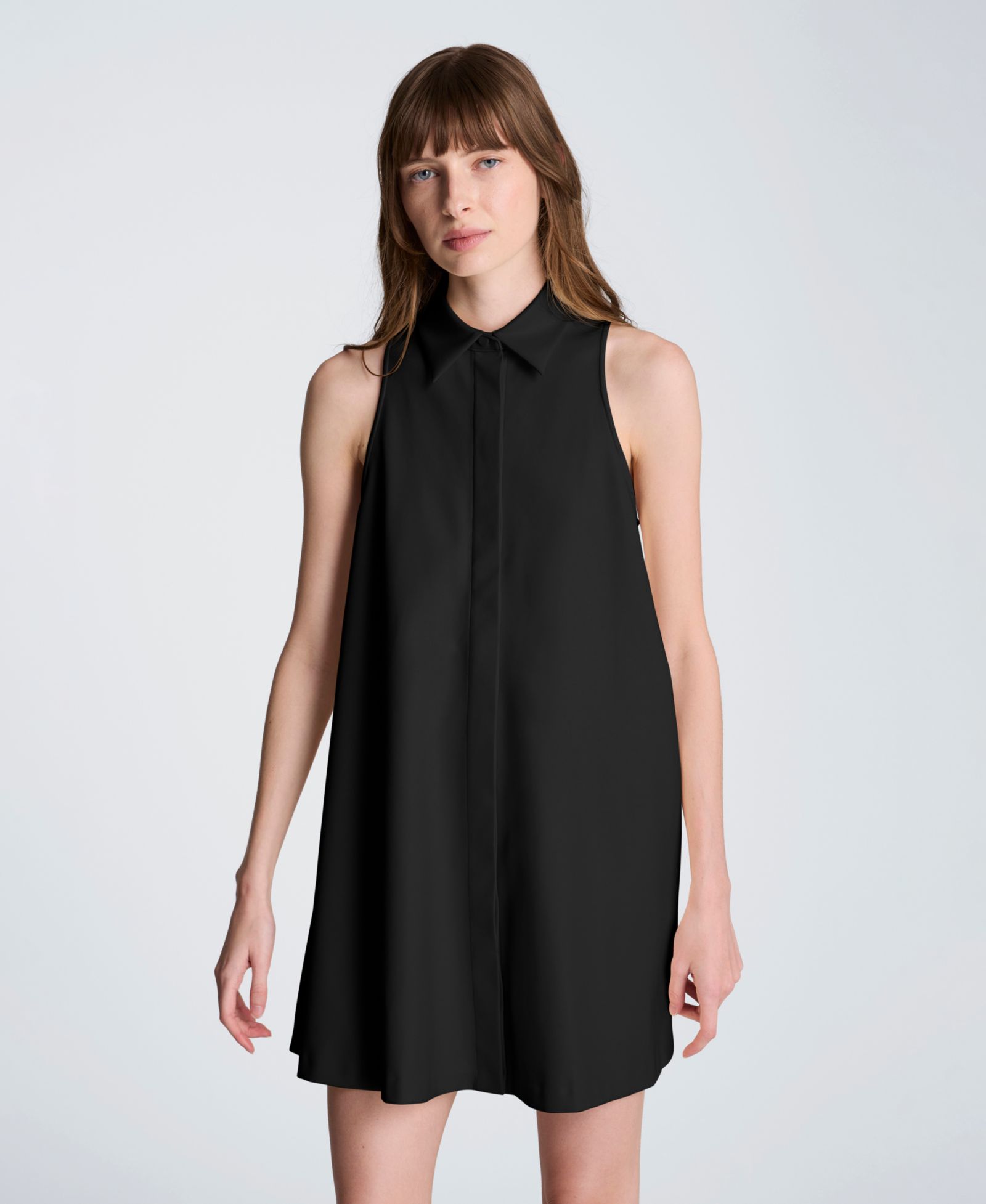 Kenneth Cole Женское платье-рубашка с воротником