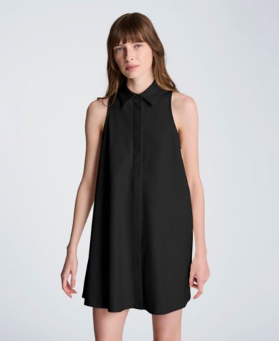 Kenneth Cole Женское платье-рубашка с воротником