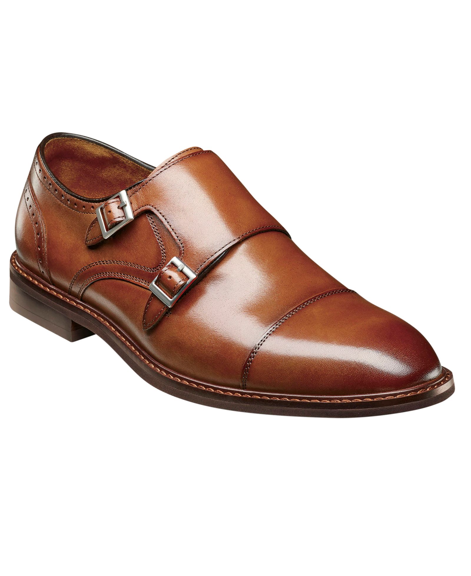 Stacy Adams Мужские туфли Boswell Cap-Toe Double Monk Strap