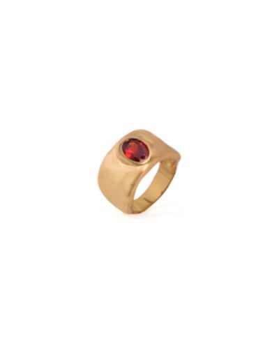 RETRO CHIC Fig Band Ring