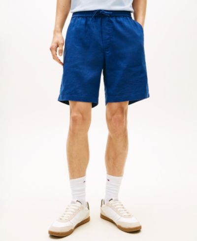 Мужские шорты Tommy Hilfiger Regular-Fit 8" Linen-Blend
