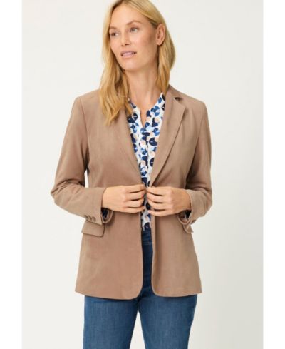 Женский блейзер Olsen Faux Suede