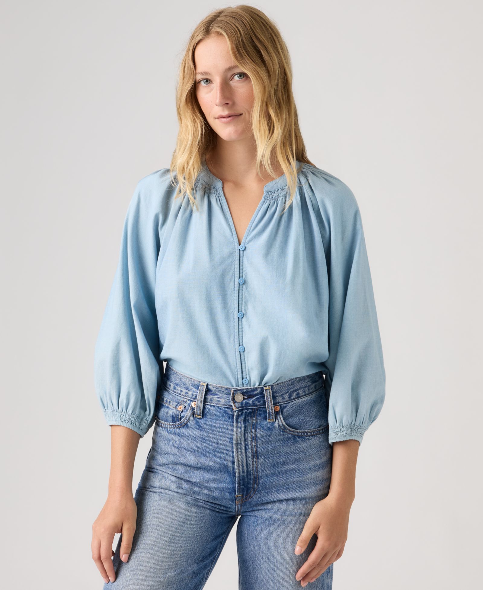 Levi's Plus Phoebe V-Neck Top