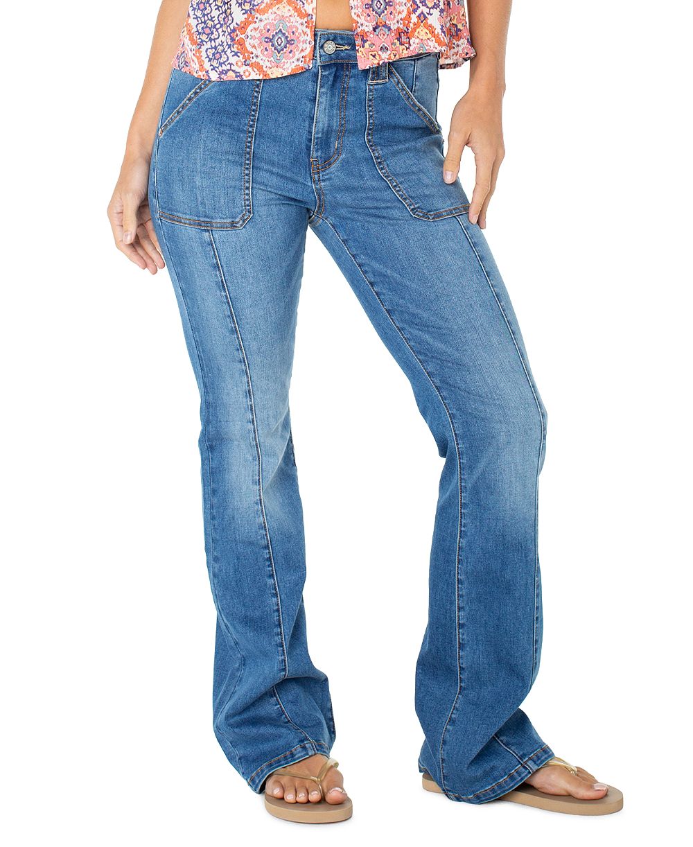 Женские джинсы Roxy Trailhead High-Waisted Flare Cargo-Style